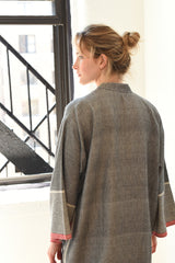 Charcoal Tribeca Long Sleeve Maxi Kaftan