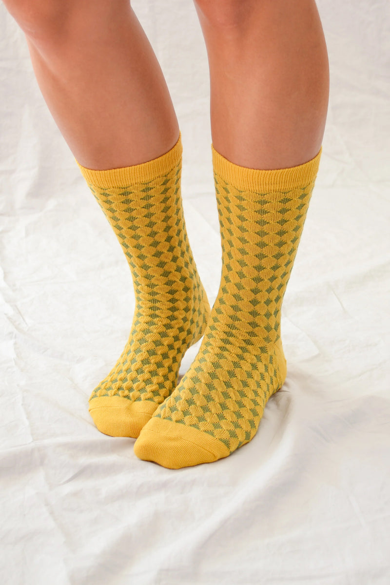 Hayes Mustard Socks