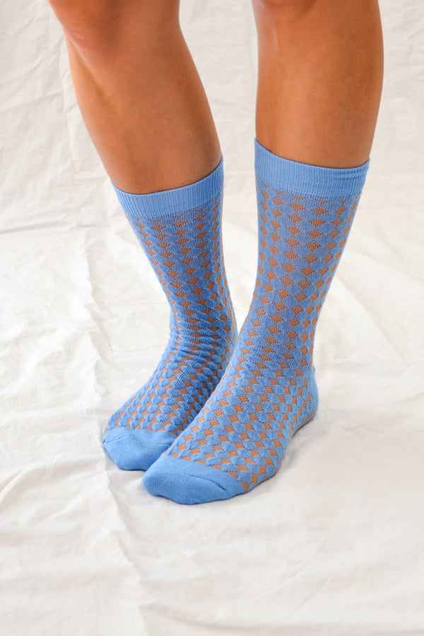 Hayes Blue Socks