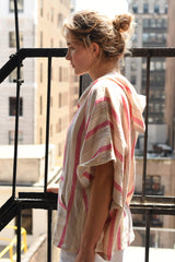 Pink Ivory Montauk Poncho