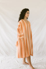 home and loft flame hudson v-neck kaftan